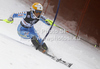 Maria Pietilae-Holmner of Sweden skiing in first run of women slalom race of Audi FIS Alpine skiing World cup in Zagreb, Croatia. Women slalom race of Audi FIS Alpine skiing World cup was held on Sljeme above Zagreb, Croatia, on Tuesday, 3rd of January 2012.
