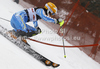 Maria Pietilae-Holmner of Sweden skiing in first run of women slalom race of Audi FIS Alpine skiing World cup in Zagreb, Croatia. Women slalom race of Audi FIS Alpine skiing World cup was held on Sljeme above Zagreb, Croatia, on Tuesday, 3rd of January 2012.
