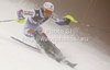 Nastasia Noens of France skiing in first run of women slalom race of Audi FIS Alpine skiing World cup in Zagreb, Croatia. Women slalom race of Audi FIS Alpine skiing World cup was held on Sljeme above Zagreb, Croatia, on Tuesday, 3rd of January 2012.
