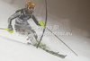 Lena Duerr of Germany skiing in first run of women slalom race of Audi FIS Alpine skiing World cup in Zagreb, Croatia. Women slalom race of Audi FIS Alpine skiing World cup was held on Sljeme above Zagreb, Croatia, on Tuesday, 3rd of January 2012.

