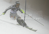 Nina Perner of Germany skiing in first run of women slalom race of Audi FIS Alpine skiing World cup in Zagreb, Croatia. Women slalom race of Audi FIS Alpine skiing World cup was held on Sljeme above Zagreb, Croatia, on Tuesday, 3rd of January 2012.
