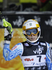 Fifth placed Maria Pietilae-Holmner of Sweden reacts in finish of second run of women slalom race of Audi FIS Alpine skiing World cup in Zagreb, Croatia. Women slalom race of Audi FIS Alpine skiing World cup was held on Sljeme above Zagreb, Croatia, on Tuesday, 3rd of January 2012.
