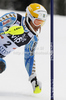 Andre Myhrer of Sweden skiing in first run of men slalom race of Audi FIS Alpine skiing World cup in Zagreb, Croatia. Men slalom race of Audi FIS Alpine skiing World cup was held on Sljeme above Zagreb, Croatia, on Thursday, 5th of January 2012.
