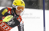 Ivica Kostelic of Croatia skiing in first run of men slalom race of Audi FIS Alpine skiing World cup in Zagreb, Croatia. Men slalom race of Audi FIS Alpine skiing World cup was held on Sljeme above Zagreb, Croatia, on Thursday, 5th of January 2012.
