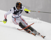 Mario Matt of Austria skiing in first run of men slalom race of Audi FIS Alpine skiing World cup in Zagreb, Croatia. Men slalom race of Audi FIS Alpine skiing World cup was held on Sljeme above Zagreb, Croatia, on Thursday, 5th of January 2012.
