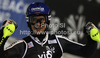 Second placed Felix Neureuther of Germany reacts in finish of second run of men slalom race of Audi FIS Alpine skiing World cup in Zagreb, Croatia. Men slalom race of Audi FIS Alpine skiing World cup was held on Sljeme above Zagreb, Croatia, on Thursday, 5th of January 2012.
