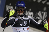 Second placed Felix Neureuther of Germany reacts in finish of second run of men slalom race of Audi FIS Alpine skiing World cup in Zagreb, Croatia. Men slalom race of Audi FIS Alpine skiing World cup was held on Sljeme above Zagreb, Croatia, on Thursday, 5th of January 2012.
