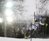 Wolfgang Hoerl of Austria skiing in first run of men slalom race of Audi FIS Alpine skiing World cup in Zagreb, Croatia. Men slalom race of Audi FIS Alpine skiing World cup was held on Sljeme above Zagreb, Croatia, on Thursday, 5th of January 2012.
