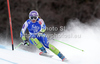 Tina Maze of Slovenia skiing in the Women Downhill race of Audi FIS alpine skiing World Cup in Bad Kleinkirchheim, Austria. Women Downhill race of Women Audi FIS Alpine skiing World Cup 2011 / 2012, was held on Saturday, 7th of Januar 2012, on Kaernten _Franz Klammer course in Bad Kleinkirchheim, Austria.
