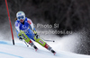 Marusa Ferk of Slovenia skiing in the Women Downhill race of Audi FIS alpine skiing World Cup in Bad Kleinkirchheim, Austria. Women Downhill race of Women Audi FIS Alpine skiing World Cup 2011 / 2012, was held on Saturday, 7th of Januar 2012, on Kaernten _Franz Klammer course in Bad Kleinkirchheim, Austria.
