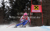 Margot Bailet of France skiing in the Women Super G race of Audi FIS alpine skiing World Cup in Bad Kleinkirchheim, Austria. Women Super G race of Women Audi FIS Alpine skiing World Cup 2011 / 2012, was held on Sunday, 8th of Januar 2012, on Kaernten - Franz Klammer course in Bad Kleinkirchheim, Austria.
