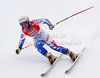 Jennifer Piot of France skiing in the Women Super G race of Audi FIS alpine skiing World Cup in Bad Kleinkirchheim, Austria. Women Super G race of Women Audi FIS Alpine skiing World Cup 2011 / 2012, was held on Sunday, 8th of Januar 2012, on Kaernten - Franz Klammer course in Bad Kleinkirchheim, Austria.
