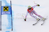 Anna Fenninger of Austria skiing in the Women Super G race of Audi FIS alpine skiing World Cup in Bad Kleinkirchheim, Austria. Women Super G race of Women Audi FIS Alpine skiing World Cup 2011 / 2012, was held on Sunday, 8th of Januar 2012, on Kaernten - Franz Klammer course in Bad Kleinkirchheim, Austria.

