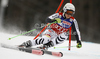 Viktoria Rebensburg of Germany skiing in first run of women giant slalom race of Audi FIS Alpine skiing World cup in Kranjska Gora, Slovenia. Traditional Golden fox trophy women giant slalom race of Audi FIS Alpine skiing World cup, which was scheduled to be run in Maribor, Slovenia, was moved to Kranjska Gora, Slovenia, due warm weather and lack of snow in Maribor, and was held in Kranjska Gora, Slovenia, on Saturday, 21st of January 2012.
