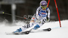 Maria Hoefl-Riesch of Germany skiing in first run of women giant slalom race of Audi FIS Alpine skiing World cup in Kranjska Gora, Slovenia. Traditional Golden fox trophy women giant slalom race of Audi FIS Alpine skiing World cup, which was scheduled to be run in Maribor, Slovenia, was moved to Kranjska Gora, Slovenia, due warm weather and lack of snow in Maribor, and was held in Kranjska Gora, Slovenia, on Saturday, 21st of January 2012.
