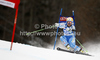 Anja Paerson of Sweden skiing in first run of women giant slalom race of Audi FIS Alpine skiing World cup in Kranjska Gora, Slovenia. Traditional Golden fox trophy women giant slalom race of Audi FIS Alpine skiing World cup, which was scheduled to be run in Maribor, Slovenia, was moved to Kranjska Gora, Slovenia, due warm weather and lack of snow in Maribor, and was held in Kranjska Gora, Slovenia, on Saturday, 21st of January 2012.
