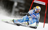Anja Paerson of Sweden skiing in first run of women giant slalom race of Audi FIS Alpine skiing World cup in Kranjska Gora, Slovenia. Traditional Golden fox trophy women giant slalom race of Audi FIS Alpine skiing World cup, which was scheduled to be run in Maribor, Slovenia, was moved to Kranjska Gora, Slovenia, due warm weather and lack of snow in Maribor, and was held in Kranjska Gora, Slovenia, on Saturday, 21st of January 2012.
