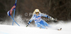 Jessica Lindell-Vikarby of Sweden skiing in first run of women giant slalom race of Audi FIS Alpine skiing World cup in Kranjska Gora, Slovenia. Traditional Golden fox trophy women giant slalom race of Audi FIS Alpine skiing World cup, which was scheduled to be run in Maribor, Slovenia, was moved to Kranjska Gora, Slovenia, due warm weather and lack of snow in Maribor, and was held in Kranjska Gora, Slovenia, on Saturday, 21st of January 2012.
