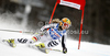 Lena Duerr of Germany skiing in first run of women giant slalom race of Audi FIS Alpine skiing World cup in Kranjska Gora, Slovenia. Traditional Golden fox trophy women giant slalom race of Audi FIS Alpine skiing World cup, which was scheduled to be run in Maribor, Slovenia, was moved to Kranjska Gora, Slovenia, due warm weather and lack of snow in Maribor, and was held in Kranjska Gora, Slovenia, on Saturday, 21st of January 2012.
