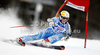 Sara Hector of Sweden skiing in first run of women giant slalom race of Audi FIS Alpine skiing World cup in Kranjska Gora, Slovenia. Traditional Golden fox trophy women giant slalom race of Audi FIS Alpine skiing World cup, which was scheduled to be run in Maribor, Slovenia, was moved to Kranjska Gora, Slovenia, due warm weather and lack of snow in Maribor, and was held in Kranjska Gora, Slovenia, on Saturday, 21st of January 2012.
