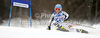 Veronique Hronek of Germany skiing in first run of women giant slalom race of Audi FIS Alpine skiing World cup in Kranjska Gora, Slovenia. Traditional Golden fox trophy women giant slalom race of Audi FIS Alpine skiing World cup, which was scheduled to be run in Maribor, Slovenia, was moved to Kranjska Gora, Slovenia, due warm weather and lack of snow in Maribor, and was held in Kranjska Gora, Slovenia, on Saturday, 21st of January 2012.
