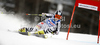 Veronika Staber of Germany skiing in first run of women giant slalom race of Audi FIS Alpine skiing World cup in Kranjska Gora, Slovenia. Traditional Golden fox trophy women giant slalom race of Audi FIS Alpine skiing World cup, which was scheduled to be run in Maribor, Slovenia, was moved to Kranjska Gora, Slovenia, due warm weather and lack of snow in Maribor, and was held in Kranjska Gora, Slovenia, on Saturday, 21st of January 2012.
