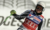 Third placed Viktoria Rebensburg of Germany reacts in finish of second run of women giant slalom race of Audi FIS Alpine skiing World cup in Kranjska Gora, Slovenia. Traditional Golden fox trophy women giant slalom race of Audi FIS Alpine skiing World cup, which was scheduled to be run in Maribor, Slovenia, was moved to Kranjska Gora, Slovenia, due warm weather and lack of snow in Maribor, and was held in Kranjska Gora, Slovenia, on Saturday, 21st of January 2012.
