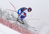 Adrien Theaux of France skiing in the men Downhill race of Audi FIS alpine skiing World Cup in Kitzbuhel, Austria. men Downhill race of Men Audi FIS Alpine skiing World Cup 2011 / 2012, was held on Saturday, 21st of Januar 2012, on Strei course in Kitzbuhel, Austria.
