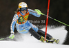 Therese Borssen of Sweden skiing in first run of women slalom race of Audi FIS Alpine skiing World cup in Kranjska Gora, Slovenia. Traditional Golden fox trophy women slalom race of Audi FIS Alpine skiing World cup, which was scheduled to be run in Maribor, Slovenia, was moved to Kranjska Gora, Slovenia, due warm weather and lack of snow in Maribor, and was held in Kranjska Gora, Slovenia, on Sunday, 22nd of January 2012.
