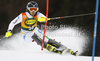 Nicole Gius of Italy skiing in first run of women slalom race of Audi FIS Alpine skiing World cup in Kranjska Gora, Slovenia. Traditional Golden fox trophy women slalom race of Audi FIS Alpine skiing World cup, which was scheduled to be run in Maribor, Slovenia, was moved to Kranjska Gora, Slovenia, due warm weather and lack of snow in Maribor, and was held in Kranjska Gora, Slovenia, on Sunday, 22nd of January 2012.
