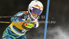 Lotte Smiseth Sejersted of Norway skiing in first run of women slalom race of Audi FIS Alpine skiing World cup in Kranjska Gora, Slovenia. Traditional Golden fox trophy women slalom race of Audi FIS Alpine skiing World cup, which was scheduled to be run in Maribor, Slovenia, was moved to Kranjska Gora, Slovenia, due warm weather and lack of snow in Maribor, and was held in Kranjska Gora, Slovenia, on Sunday, 22nd of January 2012.
