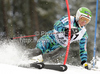 Jonathan Nordbotten of Norway skiing in the first run of the Men Slalom race of Audi FIS alpine skiing World Cup in Kitzbuhel, Austria. Men Slalom race of Men Audi FIS Alpine skiing World Cup 2011 / 2012, was held on Sunday, 22nd of Januar 2012, on Ganslernhang course in Kitzbuhel, Austria.
