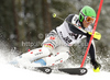 Philipp Schmid of Germany skiing in the first run of the Men Slalom race of Audi FIS alpine skiing World Cup in Kitzbuhel, Austria. Men Slalom race of Men Audi FIS Alpine skiing World Cup 2011 / 2012, was held on Sunday, 22nd of Januar 2012, on Ganslernhang course in Kitzbuhel, Austria.
