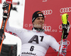 Second placed Mario Matt of Austria celebrates his medal won in the Men Slalom race of Audi FIS alpine skiing World Cup in Kitzbuhel, Austria. Men Slalom race of Men Audi FIS Alpine skiing World Cup 2011 / 2012, was held on Sunday, 22nd of Januar 2012, on Ganslernhang course in Kitzbuhel, Austria.
