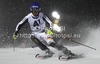 Felix Neureuther of Germany skiing in first run of men slalom race of Audi FIS Alpine skiing World cup in Schladming, Austria. Traditional The Nightrace, men slalom race of Audi FIS Alpine skiing World cup, was held in Schladming, Austria, on Tuesday, 24th of January 2012.

