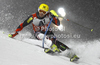 Ivica Kostelic of Croatia skiing in first run of men slalom race of Audi FIS Alpine skiing World cup in Schladming, Austria. Traditional The Nightrace, men slalom race of Audi FIS Alpine skiing World cup, was held in Schladming, Austria, on Tuesday, 24th of January 2012.
