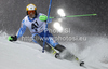 Jens Byggmark of Sweden skiing in first run of men slalom race of Audi FIS Alpine skiing World cup in Schladming, Austria. Traditional The Nightrace, men slalom race of Audi FIS Alpine skiing World cup, was held in Schladming, Austria, on Tuesday, 24th of January 2012.
