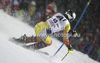 Patrick Biggs of Canada skiing in first run of men slalom race of Audi FIS Alpine skiing World cup in Schladming, Austria. Traditional The Nightrace, men slalom race of Audi FIS Alpine skiing World cup, was held in Schladming, Austria, on Tuesday, 24th of January 2012.
