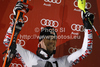 Third placed Mario Matt of Austria celebrates his medal won in men slalom race of Audi FIS Alpine skiing World cup in Schladming, Austria. Traditional The Nightrace, men slalom race of Audi FIS Alpine skiing World cup, was held in Schladming, Austria, on Tuesday, 24th of January 2012.
