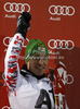 Winner Marcel Hirscher of Austria celebrates his medal won in men slalom race of Audi FIS Alpine skiing World cup in Schladming, Austria. Traditional The Nightrace, men slalom race of Audi FIS Alpine skiing World cup, was held in Schladming, Austria, on Tuesday, 24th of January 2012.
