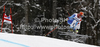 Didier Cuche of Switzerland skiing in training run for men downhill race of Audi FIS Alpine skiing World cup in Garmisch-Partenkirchen, Germany. Training for men downhill race of Audi FIS Alpine skiing World cup, was held in Garmisch-Partenkirchen, Germany, on Friday, 27th of January 2012.
