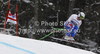 Yannick Bertrand of France skiing in training run for men downhill race of Audi FIS Alpine skiing World cup in Garmisch-Partenkirchen, Germany. Training for men downhill race of Audi FIS Alpine skiing World cup, was held in Garmisch-Partenkirchen, Germany, on Friday, 27th of January 2012.

