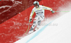 Andreas Sander of Germany skiing in training run for men downhill race of Audi FIS Alpine skiing World cup in Garmisch-Partenkirchen, Germany. Training for men downhill race of Audi FIS Alpine skiing World cup, was held in Garmisch-Partenkirchen, Germany, on Friday, 27th of January 2012.

