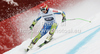 Andrej Krizaj of Slovenia skiing in training run for men downhill race of Audi FIS Alpine skiing World cup in Garmisch-Partenkirchen, Germany. Training for men downhill race of Audi FIS Alpine skiing World cup, was held in Garmisch-Partenkirchen, Germany, on Friday, 27th of January 2012.
