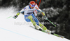 Andrej Sporn of Slovenia skiing in men downhill race of Audi FIS Alpine skiing World cup in Garmisch-Partenkirchen, Germany. Men downhill race of Audi FIS Alpine skiing World cup, was held in Garmisch-Partenkirchen, Germany, on Saturday, 28th of January 2012.
