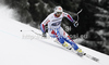 Guillermo Fayed of France skiing in men downhill race of Audi FIS Alpine skiing World cup in Garmisch-Partenkirchen, Germany. Men downhill race of Audi FIS Alpine skiing World cup, was held in Garmisch-Partenkirchen, Germany, on Saturday, 28th of January 2012.
