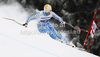 Hans Olsson of Sweden skiing in men downhill race of Audi FIS Alpine skiing World cup in Garmisch-Partenkirchen, Germany. Men downhill race of Audi FIS Alpine skiing World cup, was held in Garmisch-Partenkirchen, Germany, on Saturday, 28th of January 2012.
