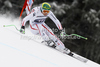 Klaus Kroell of Austria skiing in men downhill race of Audi FIS Alpine skiing World cup in Garmisch-Partenkirchen, Germany. Men downhill race of Audi FIS Alpine skiing World cup, was held in Garmisch-Partenkirchen, Germany, on Saturday, 28th of January 2012.
