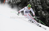 Klaus Kroell of Austria skiing in men downhill race of Audi FIS Alpine skiing World cup in Garmisch-Partenkirchen, Germany. Men downhill race of Audi FIS Alpine skiing World cup, was held in Garmisch-Partenkirchen, Germany, on Saturday, 28th of January 2012.

