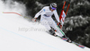Dominik Paris of Italy skiing in men downhill race of Audi FIS Alpine skiing World cup in Garmisch-Partenkirchen, Germany. Men downhill race of Audi FIS Alpine skiing World cup, was held in Garmisch-Partenkirchen, Germany, on Saturday, 28th of January 2012.
